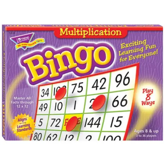 Trend Enterprises&reg; Multiplication Bingo {1}