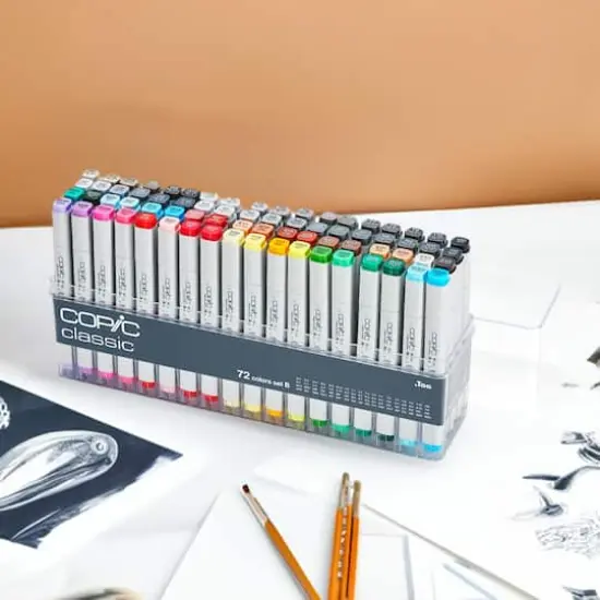 Copic&reg; Classic 72-Color Marker Set B {1}