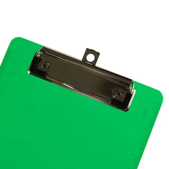 JAM Paper Mini Plastic Memo Clipboard Green {5}