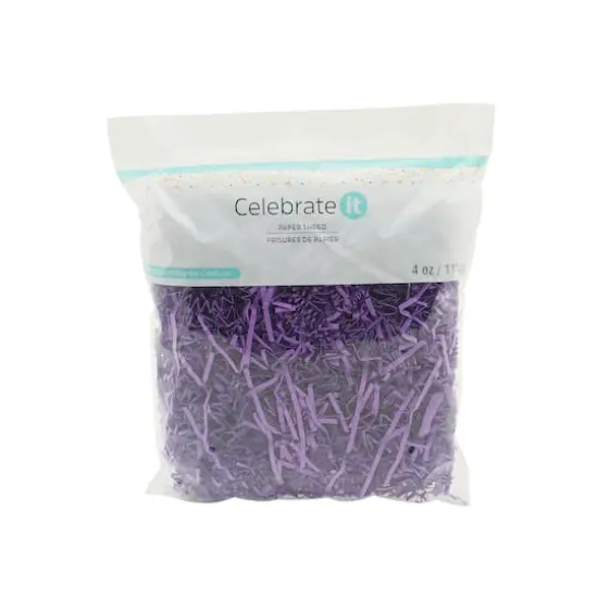 Paper Shred by Celebrate It&trade;, 4oz. Purple {4}