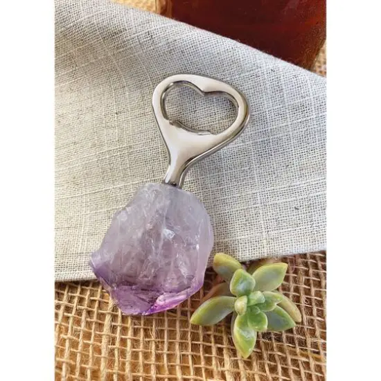 Bottle Opener with Amethyst {4}