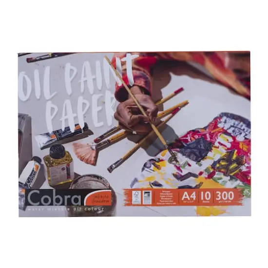 Cobra 140lb. A4 Oil Color Paper, 10 Sheets {1}