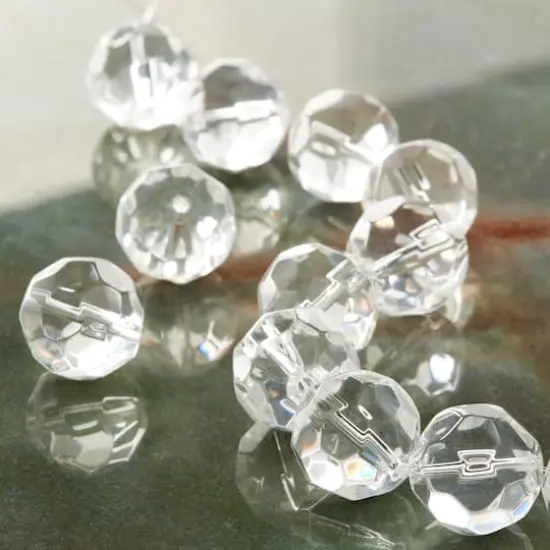 Crystal Faceted Glass Round Beads, 18mm by Bead Landing&trade; {3}