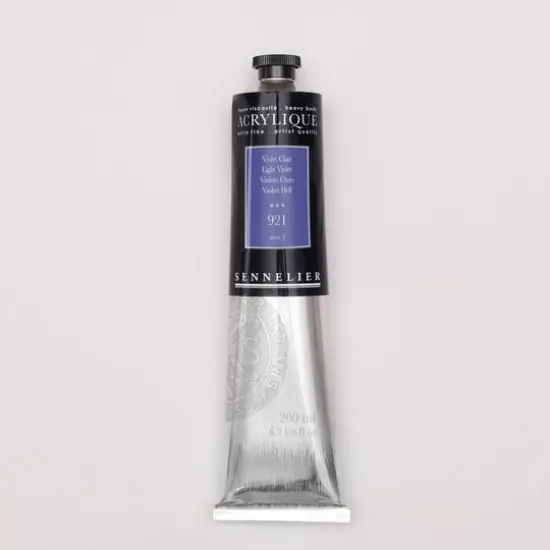 Sennelier Extra Fine Artists' Acrylic Paint, 200mL 921 Light Violet {1}