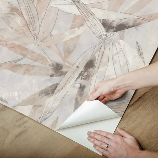 NuWallpaper Egypt Sherrod Neutral Bali Bamboo Peel & Stick Wallpaper {5}