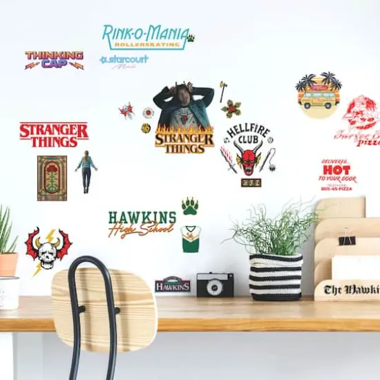 RoomMates Stranger Things Season 4 Icons Peel & Stick Wall Decals {3}