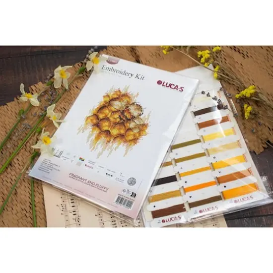 Luca-S Fragrant and Fluffy Counted Cross-Stitch Kit {4}