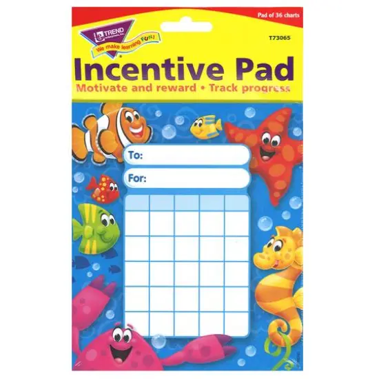 Trend Enterprises&reg; Sea Buddies&trade; Incentive Pad, 6ct. {3}