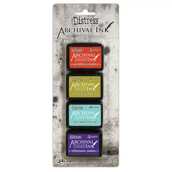 Tim Holtz&reg; Distress&reg; No.5 Mini Archival Ink&trade; Kit {1}