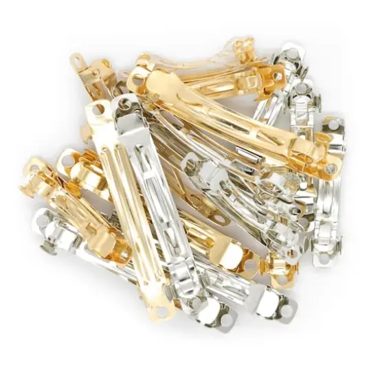 Silver & Gold Barrettes by Creatology&trade; {3}