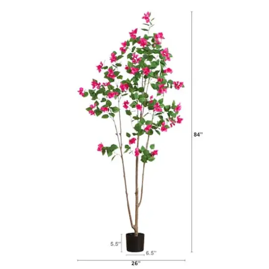7ft. Potted Pink Minimalist Bougainvillea Tree {5}