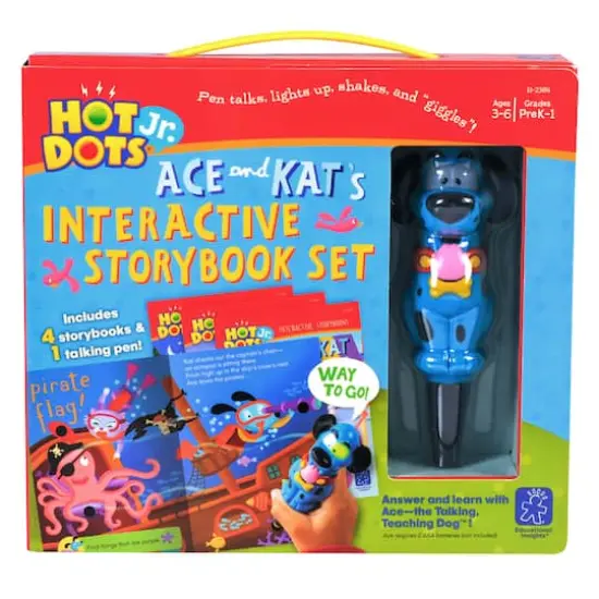 Hot Dots Jr. Ace & Kat's Interactive Storybook Set {5}