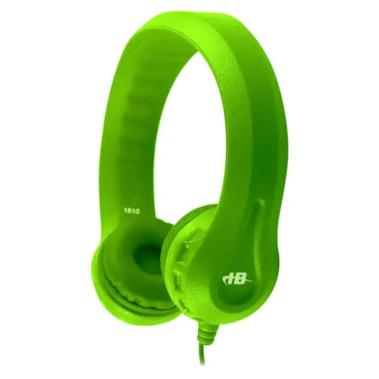 HamiltonBuhl&reg; Flex-Phones&trade; Green Indestructible Foam Headphones {3}