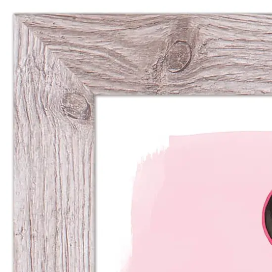 Live Simple Love Chocolate Western White Framed Print {4}