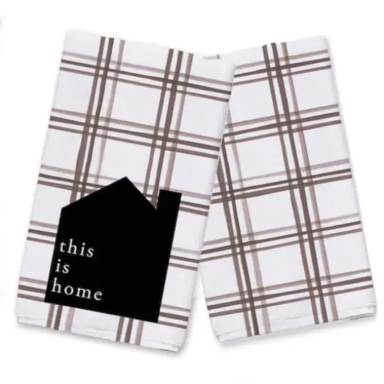 This is Home Tea Towel Set {1}