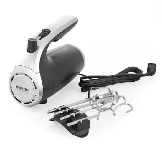 Better Chef Black & Silver 5-Speed 150-Watt Hand Mixer {4}