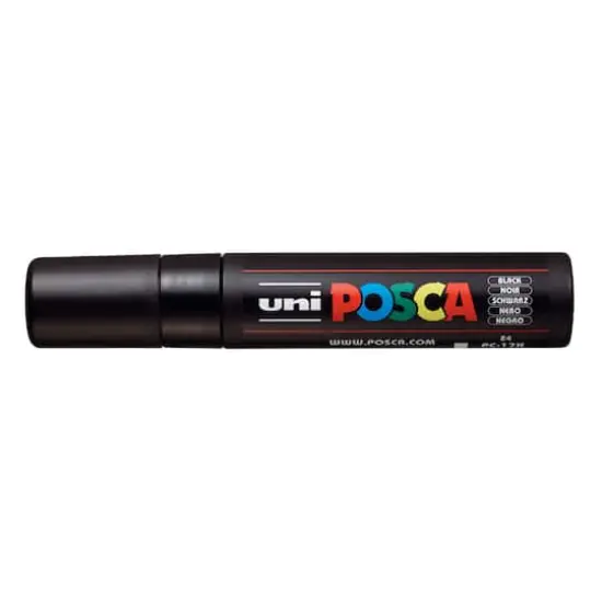Uni Posca PC-17K Extra Broad Paint Marker Black {1}
