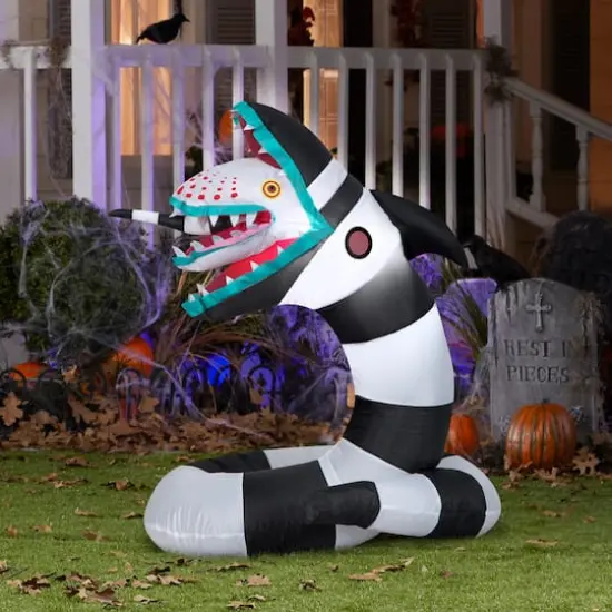 3ft. Airblown&reg; Inflatable Beetlejuice Sandworm {4}