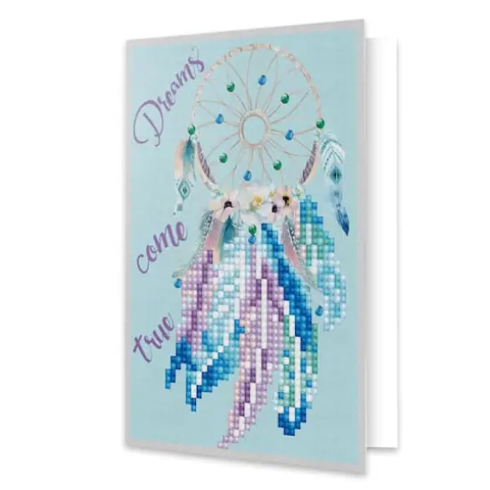Diamond Dotz&reg; Dreams Come True Diamond Painting Greeting Card Kit {1}