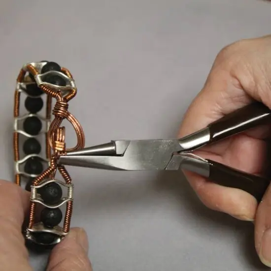 The Beadsmith&reg; Casual Comfort Round Concave Plier {7}