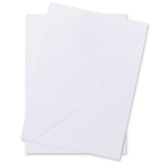 5.25" x 7.25" White Envelopes, 50ct. by Recollections&trade; {1}