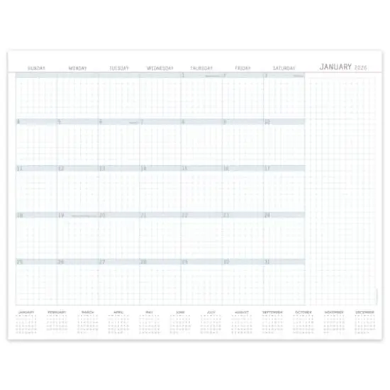 2026 Professional Medium Desk Pad Monthly Blotter Calendar {1}