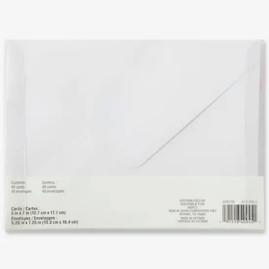 Shimmer Cards & Envelopes by Recollections&trade;, 5" x 7" {7}