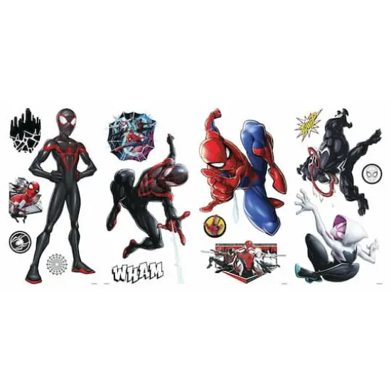 RoomMates Spider-Man Miles Morales Peel & Stick Wall Decals {3}
