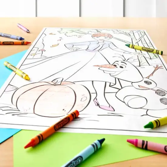 Crayola&reg; Disney Frozen 2 Giant Coloring Book {3}