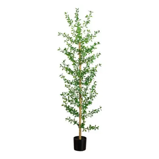7ft. Artificial Shady Lady Black Olive Tree {1}