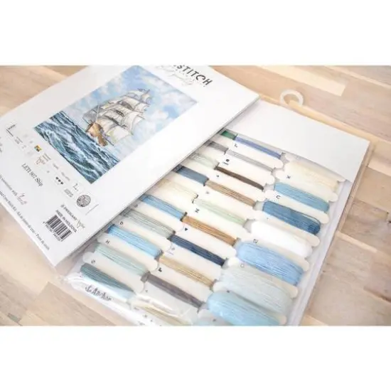 Letistitch Ship Counted Cross Stitch Kit {4}