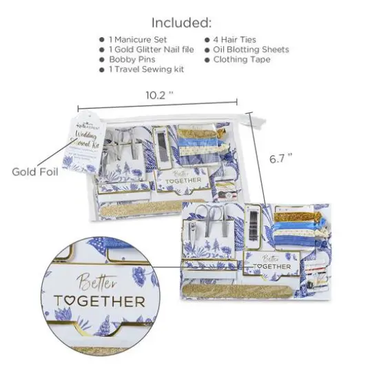 Kate Aspen&reg; Blue Willow Wedding Survival Kit {7}