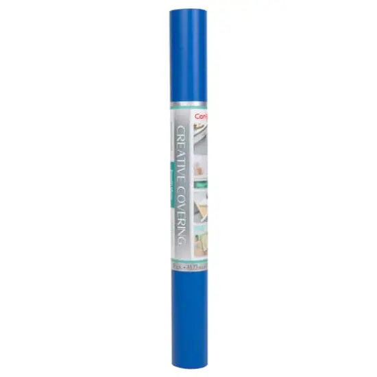 Con-Tact Creative Covering&trade; Adhesive Covering, 18" x 16 ft. Royal Blue {5}