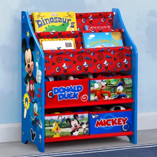 Disney&reg; Mickey Mouse Toy & Book Organizer {3}