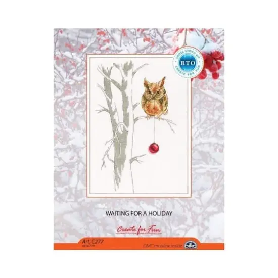 RTO Waiting for a Holiday Cross Stitch Kit {3}