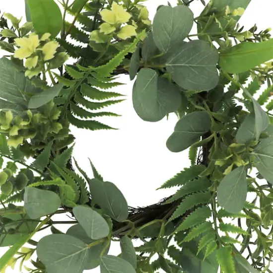 12" Mini Eucalyptus & Sedum Wreath by Ashland&reg; {3}