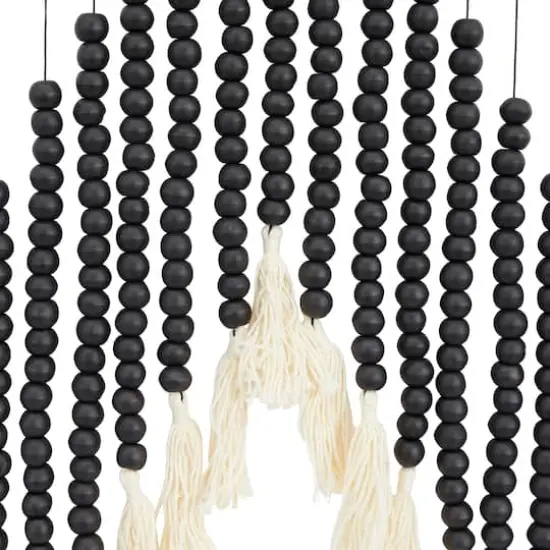 35" Mahogany Traditional Wall D&eacute;cor Black {5}