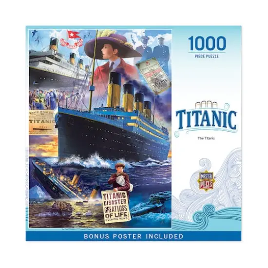 The Titanic - Collage Puzzle: 1000 Pcs {4}