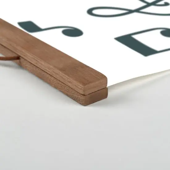 Mardi Gras Music Teak Hanging Canvas {3}