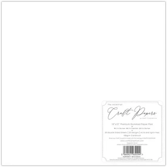 Craft Consortium Double-Sided Paper Pad 12" x 12" 30 ct. Brick Textures, 20 Designs {9}