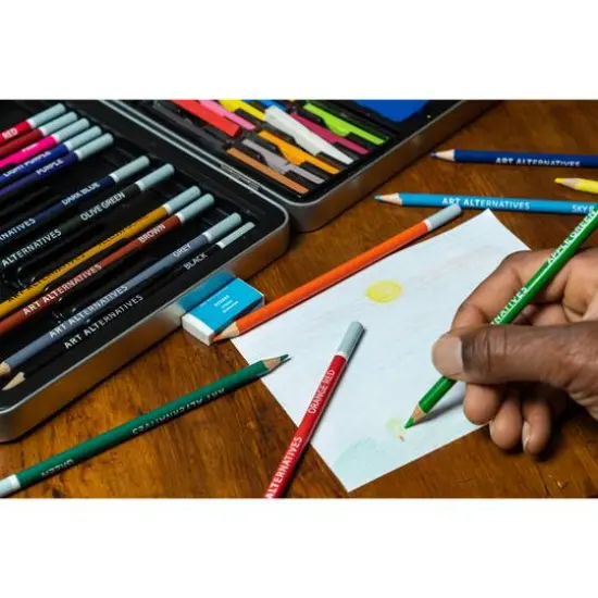 Art Alternatives 60-Piece Artist Drawing Art Set {9}