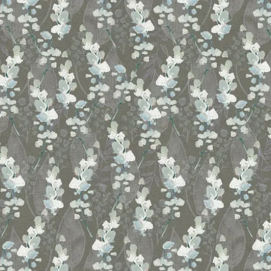 Fabric Editions Gray Motini Vines Cotton Fabric {4}