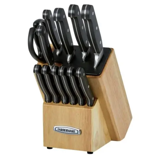 Farberware Edgekeeper Black 13-Piece Pro Cutlery Set {1}