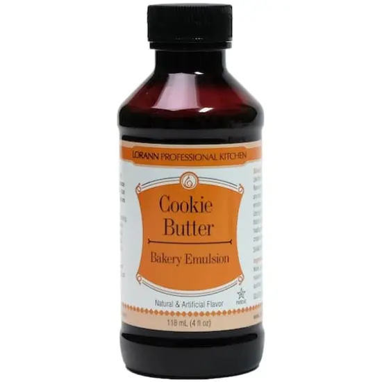 LorAnn Bakery Emulsions Natural & Artificial Flavor, 4oz. Cookie Butter {1}