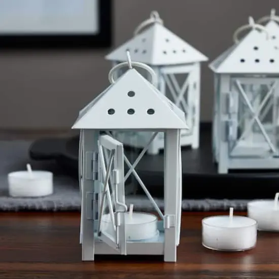 White Mini Lanterns by Ashland&reg; {4}