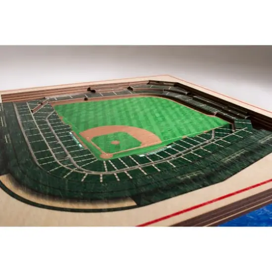 MLB Team 5-Layer StadiumView Wall Art Chicago Cubs {5}