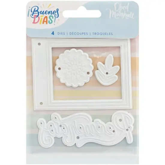 American Crafts&trade; Obed Marshall Buenos Dias Die Set {1}