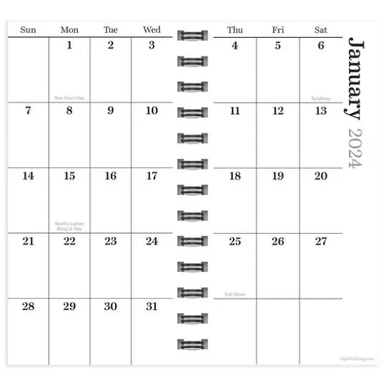 TF Publishing 2024 Planner Paisley Small Weekly Monthly Planner {3}