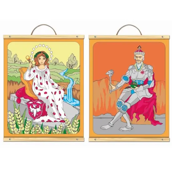 8" x 10" Emperor & Empress Tarot Paint-by-Number Kit by Artist's Loft&reg; {1}
