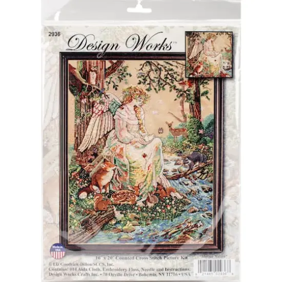 Design Works&trade; Mother Nature Counted Cross Stitch Kit {3}